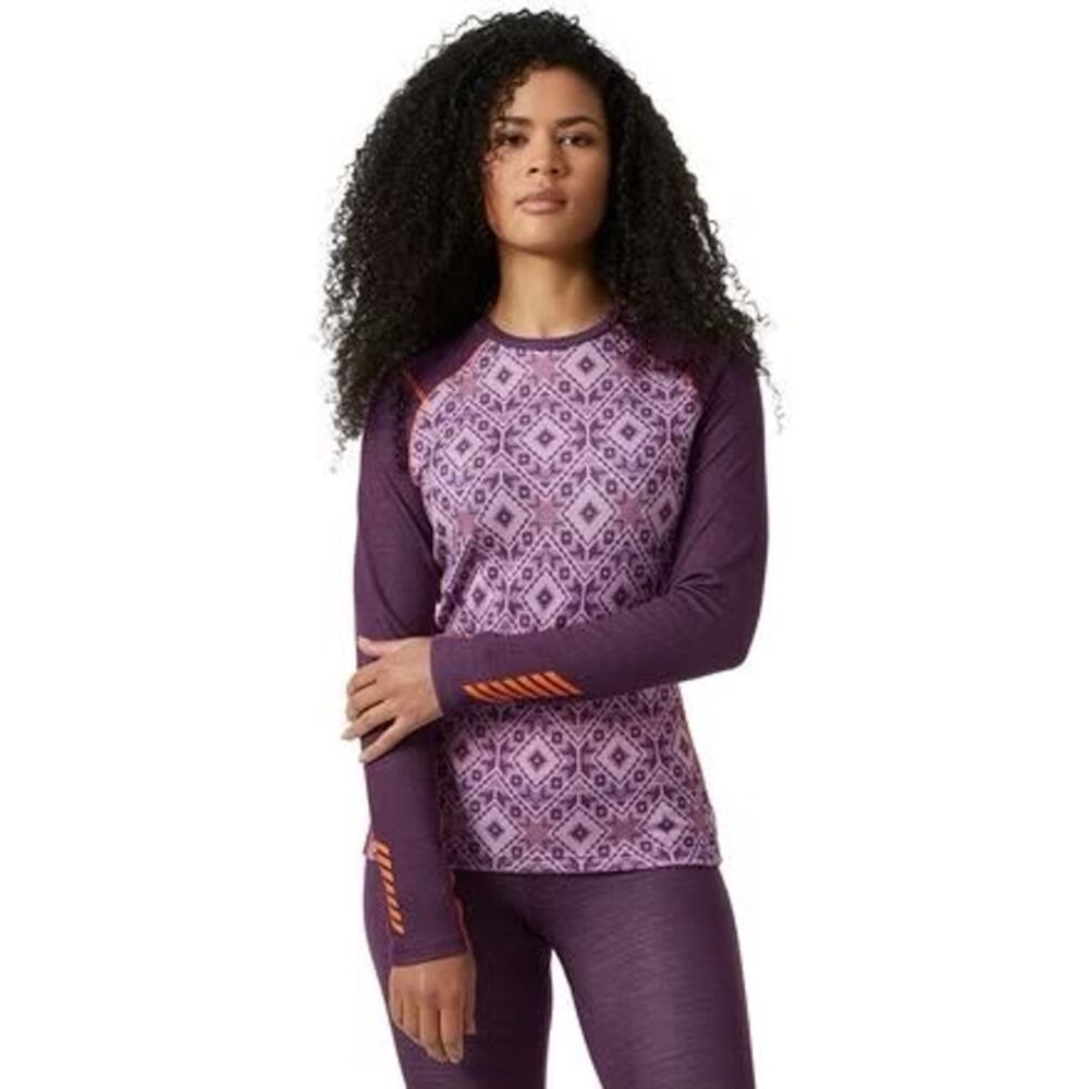 NWT HELLY HANSEN Women's Lifa Merino Midweight Half-Zip Base Layer Size Small